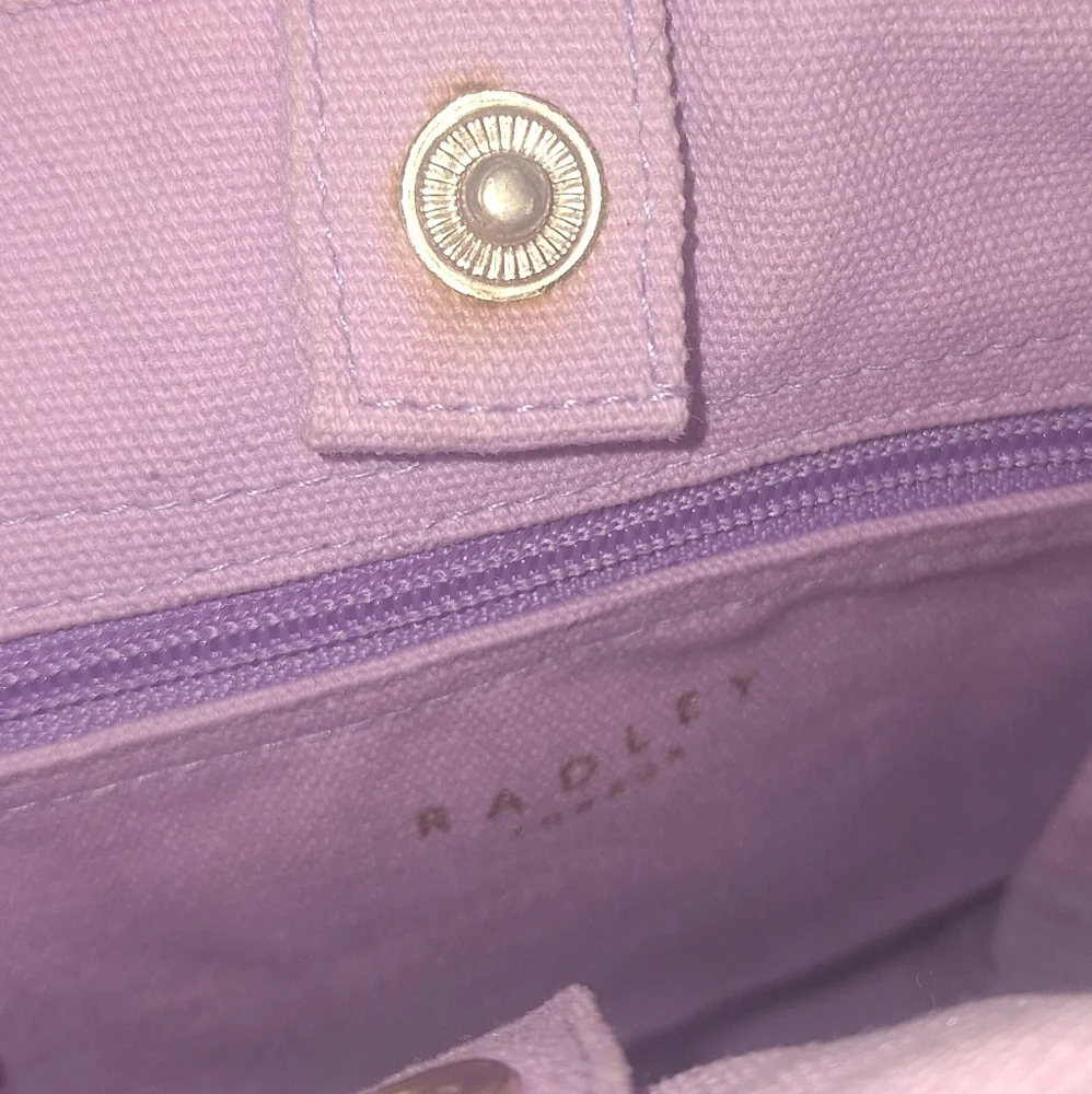 Radley canvas tote bag
